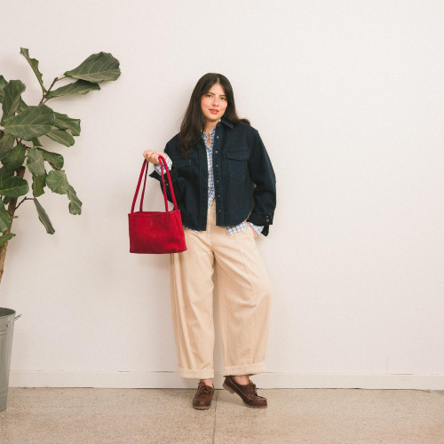 Tefer Flats, brown croco | Balagan Studio