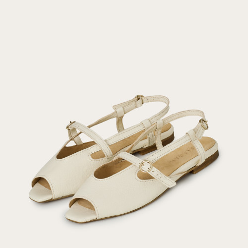 Athena Sandals, cream | Balagan Studio