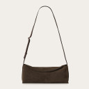 Chiara Bag M, dark chocolate velvet