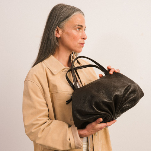 Nuvola Bag L, deep brown | Balagan Studio
