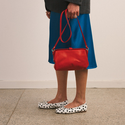 Rofe Bag M, poppy red | Balagan Studio