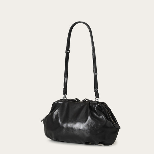 Lisa Bag M, glossy black | Balagan Studio