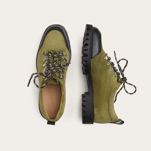 Dolomiti Flats, olive velvet | Balagan Studio