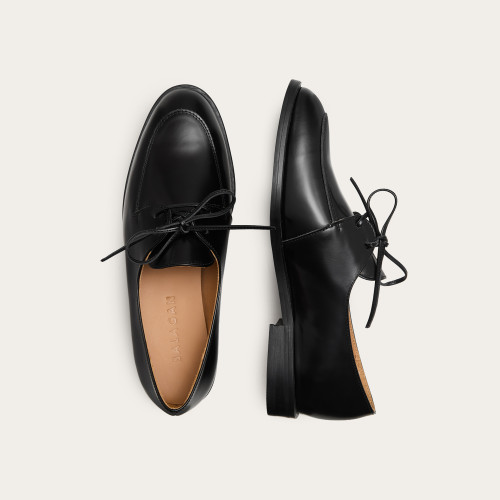 Ines Flats, glossy black | Balagan Studio