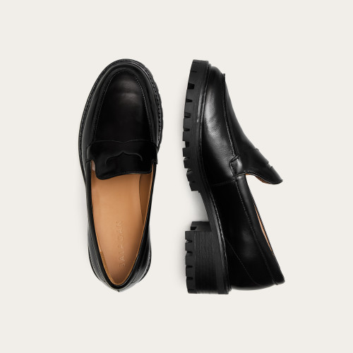Zuzu Loafers, glossy black | Balagan Studio