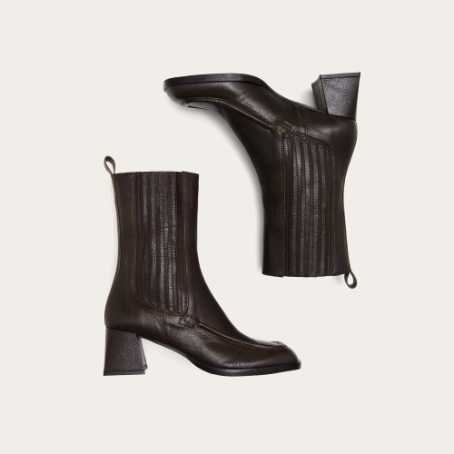Zora Boots, deep brown | Balagan Studio