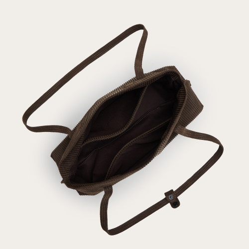 Envelope Bag M, brown corduroy velvet | Balagan Studio