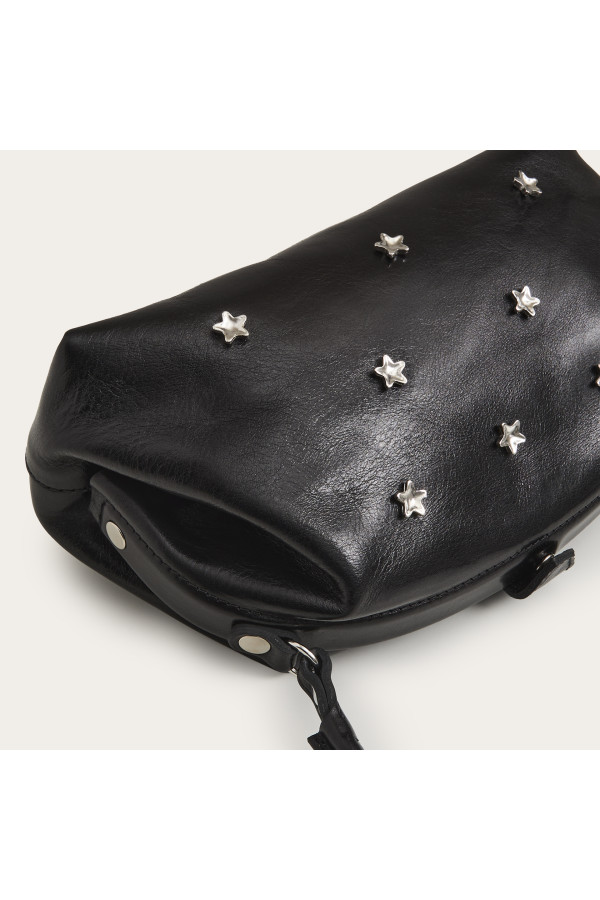 Hug bag torebka M wild star, czarny | Balagan Studio