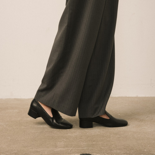 Jean czółenka, czarny | Balagan Studio
