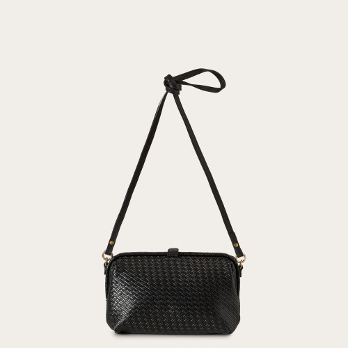 Rofe Bag M, black braid | Balagan Studio