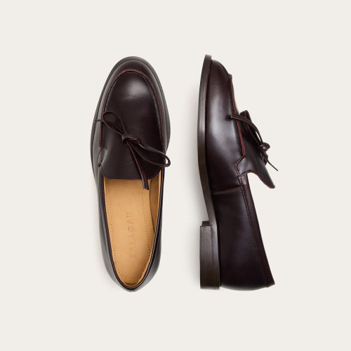 Raphael mokasyny, mahoniowy | Balagan Studio