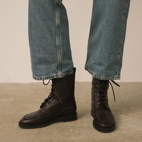 Georgia Boots, deep brown