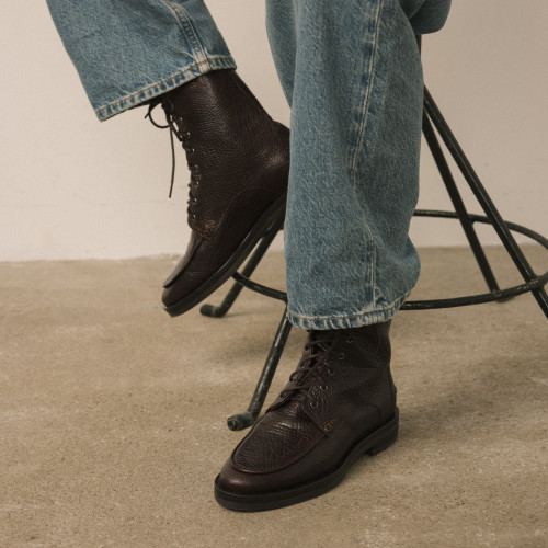 Georgia Boots, deep brown