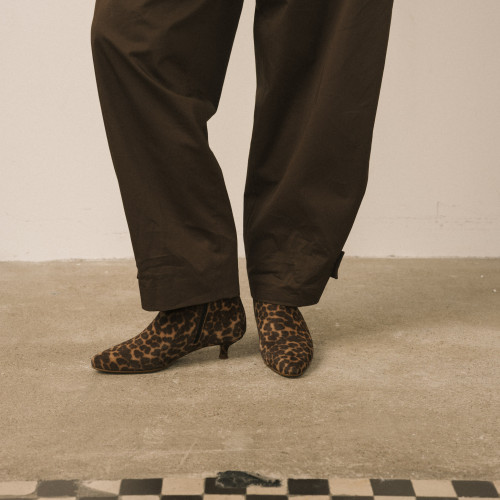 Vivian Boots, pattern velvet | Balagan Studio