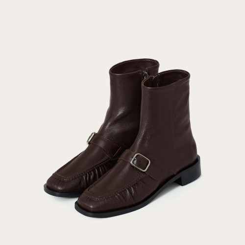 Umbria Boots, deep brown | Balagan Studio