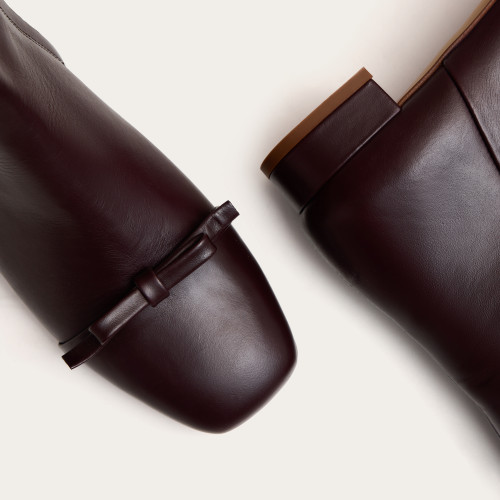 Livia Boots, mahogany| Balagan Studio