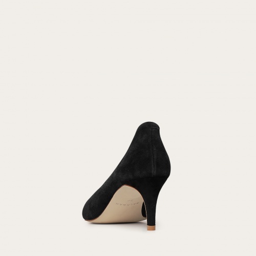 Schpitz Heels, black suede | Balagan Studio
