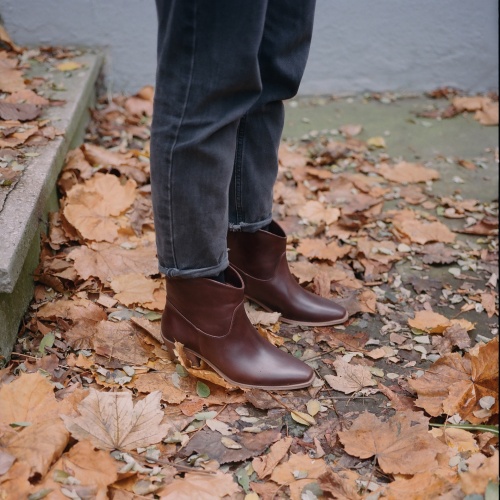 Dio Cawboy Boots, brown rustic | Balagan Studio