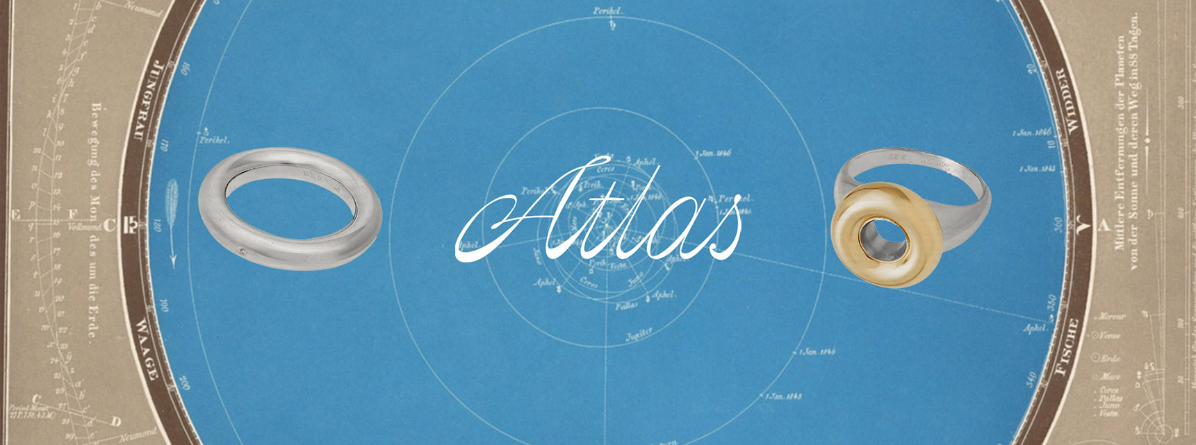 Biżuteria srebro i złoto – kolekcja Atlas | Balagan